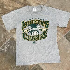 Retro 1986 Oakland Athletics Rawlings Baseball Shirt Sports Fan Tee